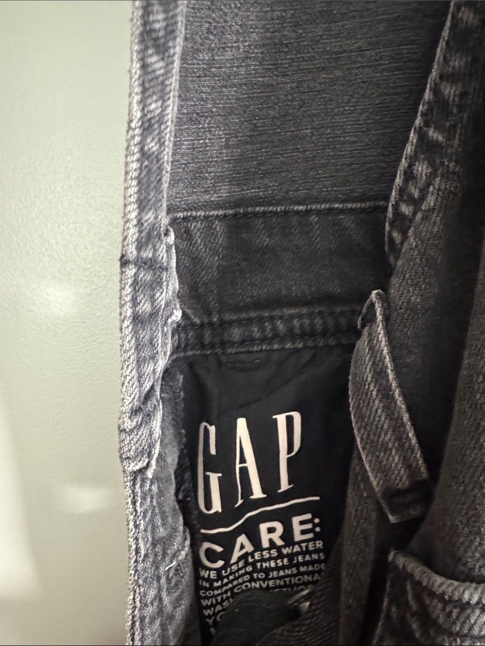 GAP Women's Black Denim Overalls - Picture 6 of 6